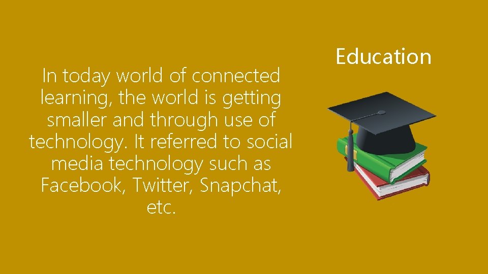 In today world of connected learning, the world is getting smaller and through use