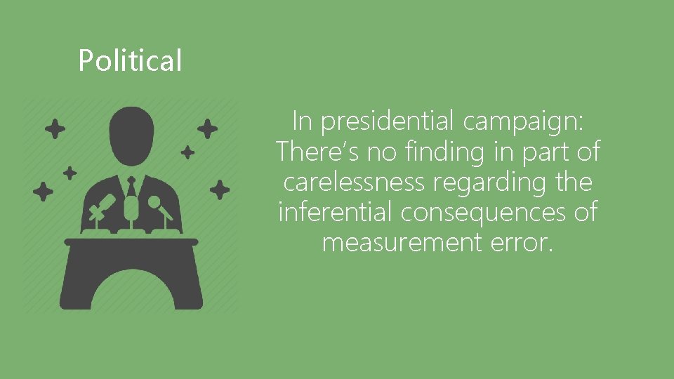 Political In presidential campaign: There’s no finding in part of carelessness regarding the inferential