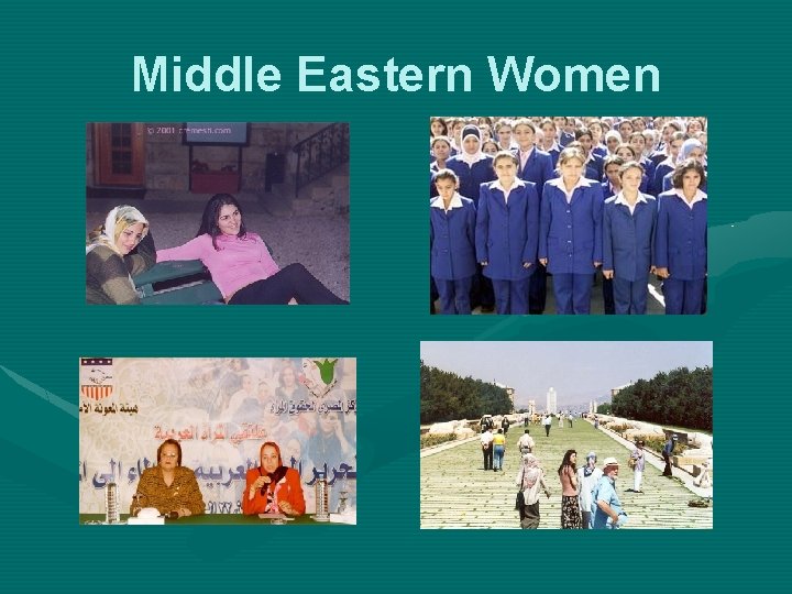 Middle Eastern Women 