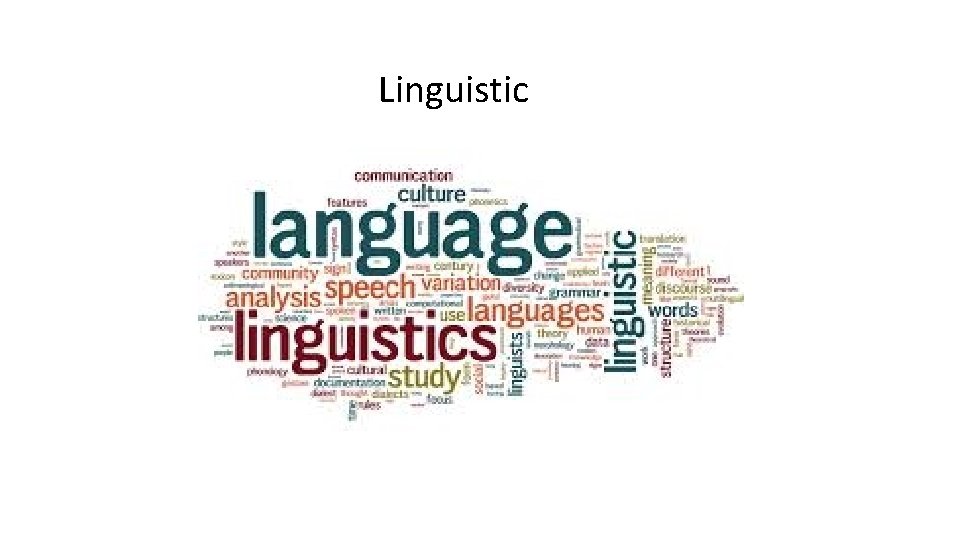 Linguistic 
