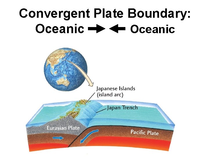 Convergent Plate Boundary: Oceanic 