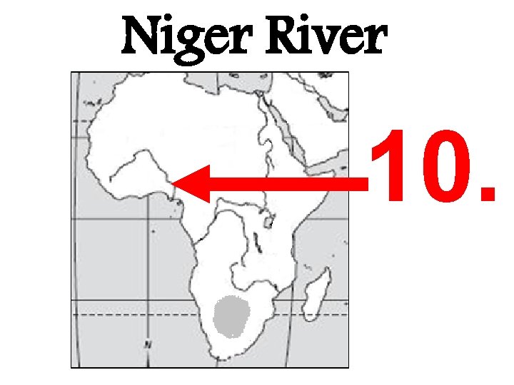 Niger River 10. 