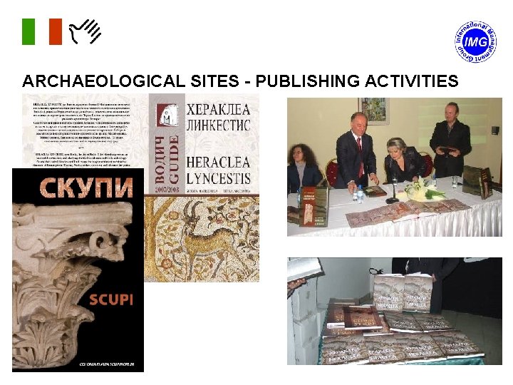 ARCHAEOLOGICAL SITES - PUBLISHING ACTIVITIES 