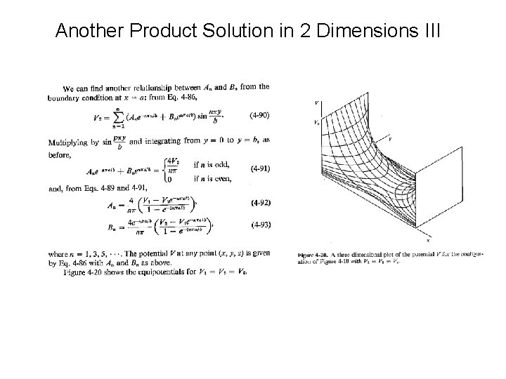 Another Product Solution in 2 Dimensions III 