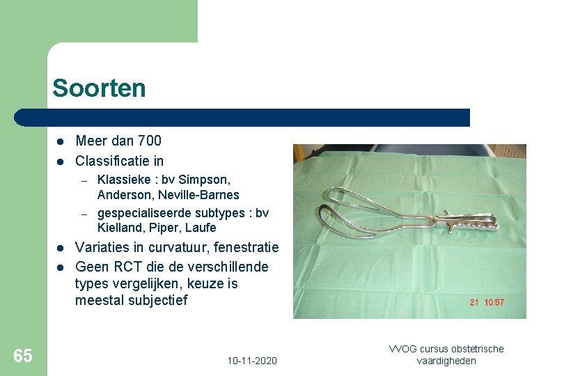 Soorten l l Meer dan 700 Classificatie in – – l l 65 Klassieke