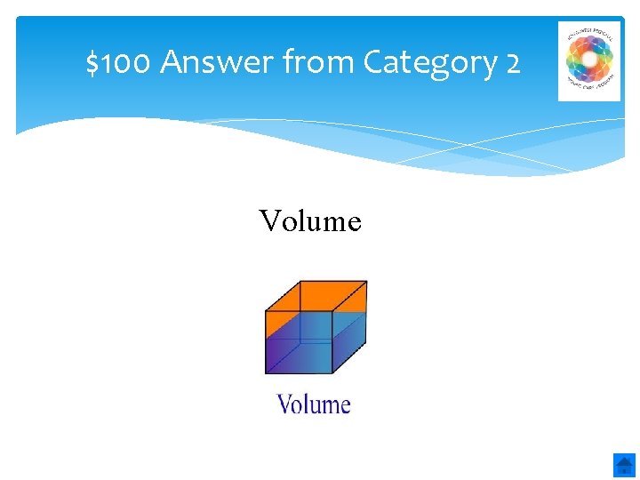 $100 Answer from Category 2 Volume 