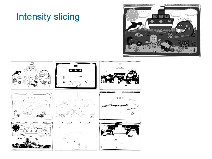 Intensity slicing 