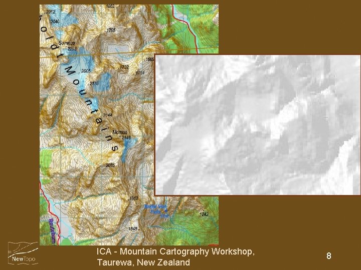 ICA - Mountain Cartography Workshop, Taurewa, New Zealand 8 