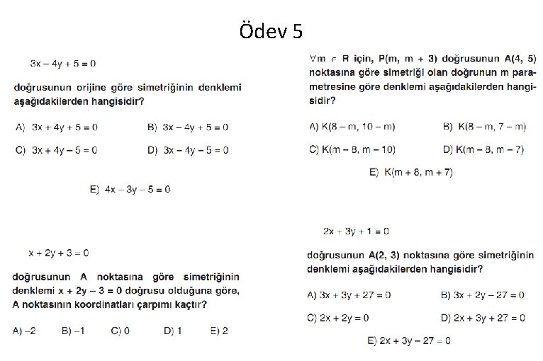 Ödev 5 