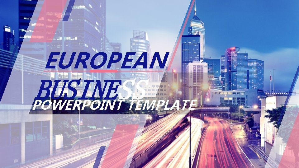 EUROPEAN BUSINESS POWERPOINT TEMPLATE 