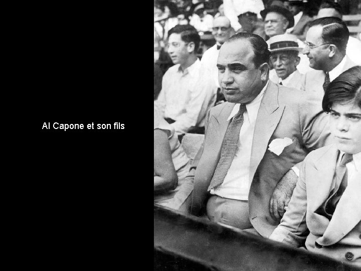 Al Capone et son fils 