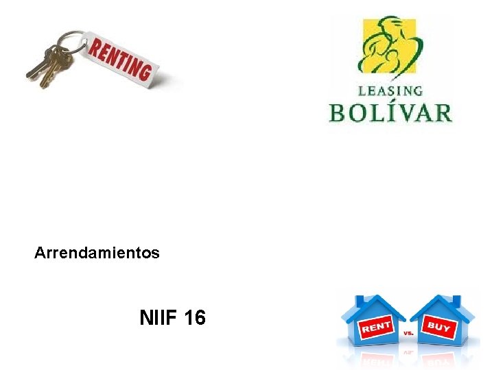 Arrendamientos NIIF 16 