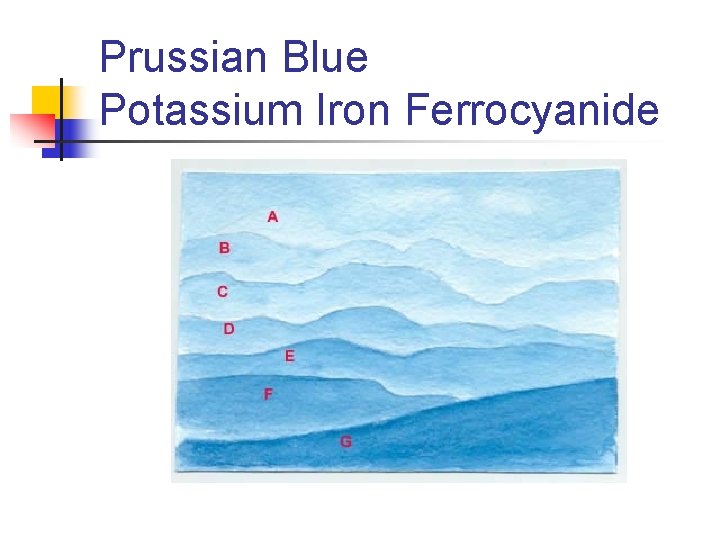 Prussian Blue Potassium Iron Ferrocyanide 
