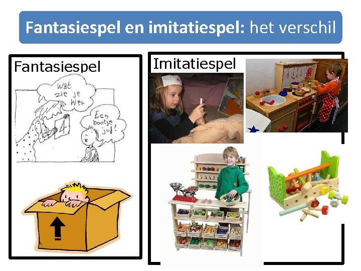 Fantasiespel en imitatiespel: het verschil Fantasiespel Imitatiespel Fantasiespel en imitatiespel: het verschil Fantasiespel Imitatiespel