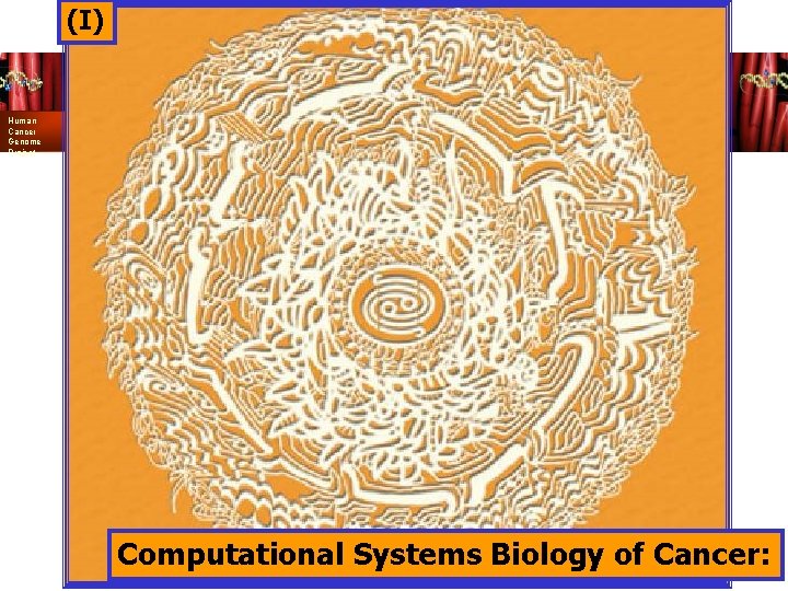 I Human Cancer Genome Project Computational Systems Biology