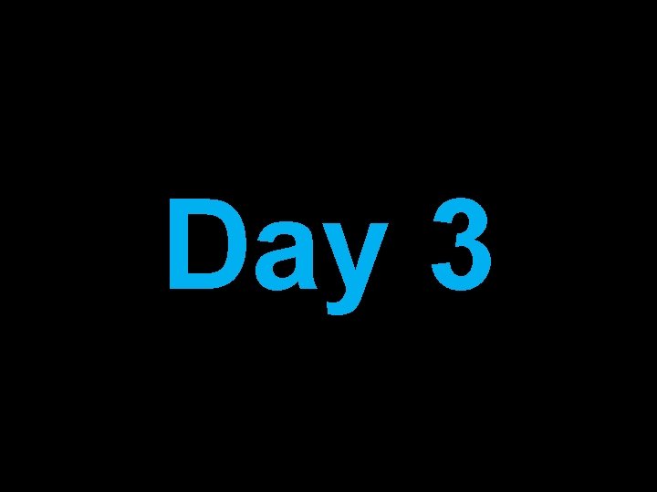 Day 3 