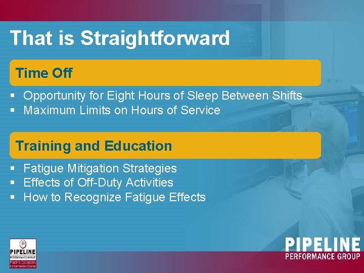 That is Straightforward Time Off § Opportunity for Eight Hours of Sleep Between Shifts