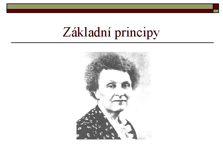 Základní principy 