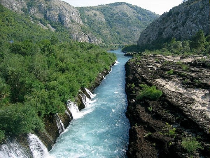 Delta Neretve • rijeka Neretva je najdulja i najveća rijeka u istočnom jadranskom slijevu