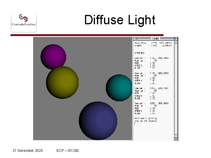 Diffuse Light 21 November 2020 ECP – IS 1260 