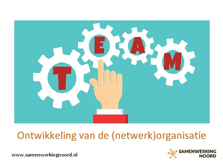 Ontwikkeling van de (netwerk)organisatie www. samenwerkingnoord. nl 