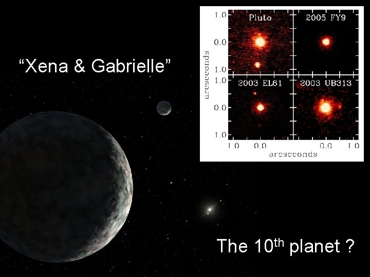 “Xena & Gabrielle” The 10 th planet ? 