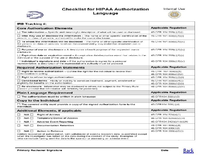 BACK TM Back BACK TM Back