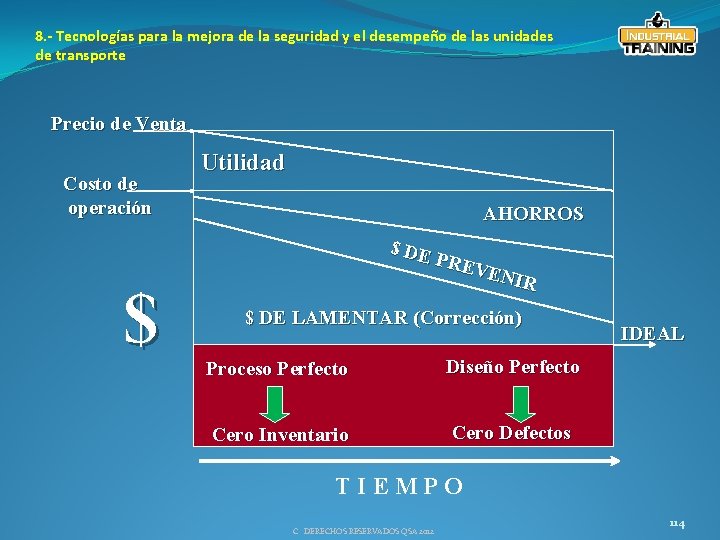 8. - Tecnologías para la mejora de la seguridad y el desempeño de las