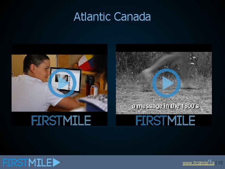 Atlantic Canada 15 | 15 www. firstmile. ca 