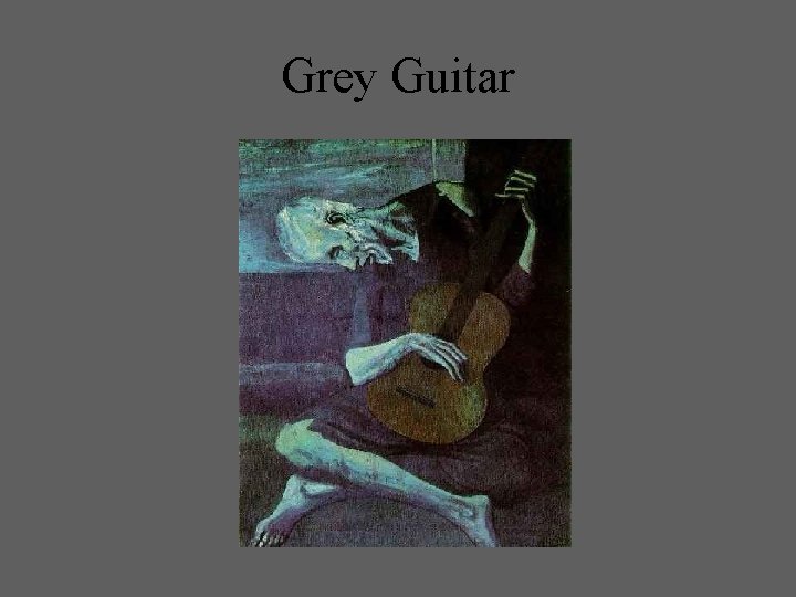 Grey Guitar 