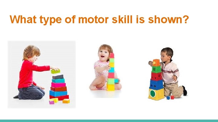 What type of motor skill is shown? 