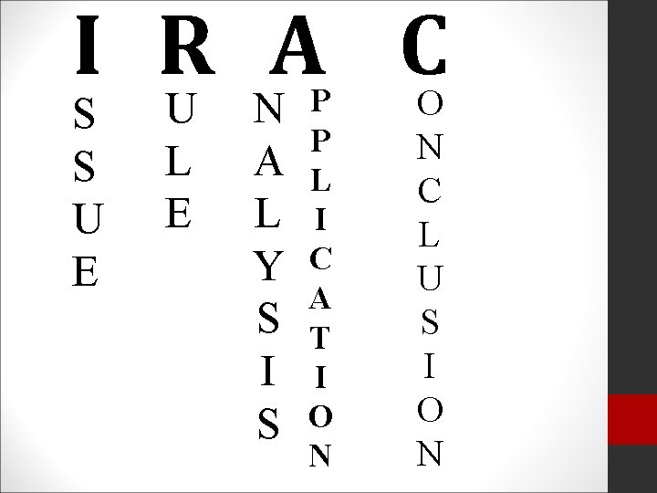 I R A CO S S U E U L E N A L