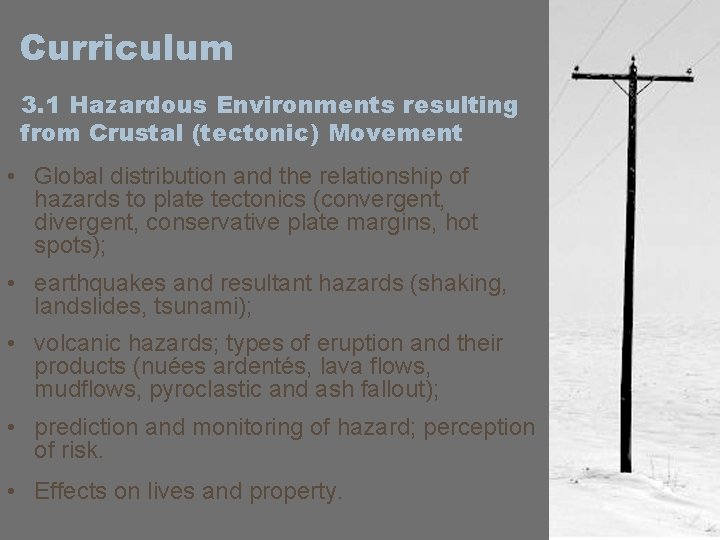 Hazardous Environments Introduction Curriculum 3 1 Hazardous Environments