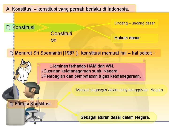 Konstitusi dan tata perundang undangan indonesia