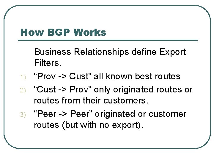 A Quick and Dirty Guide to BGP attacks