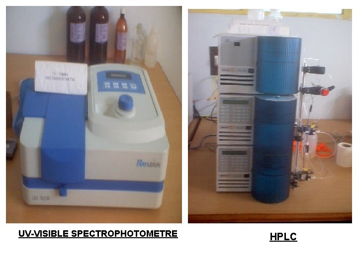 UV-VISIBLE SPECTROPHOTOMETRE HPLC 