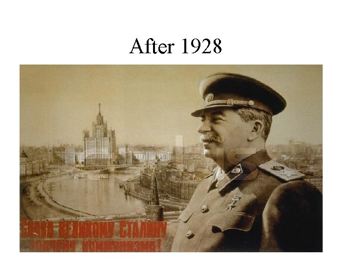 After 1928 
