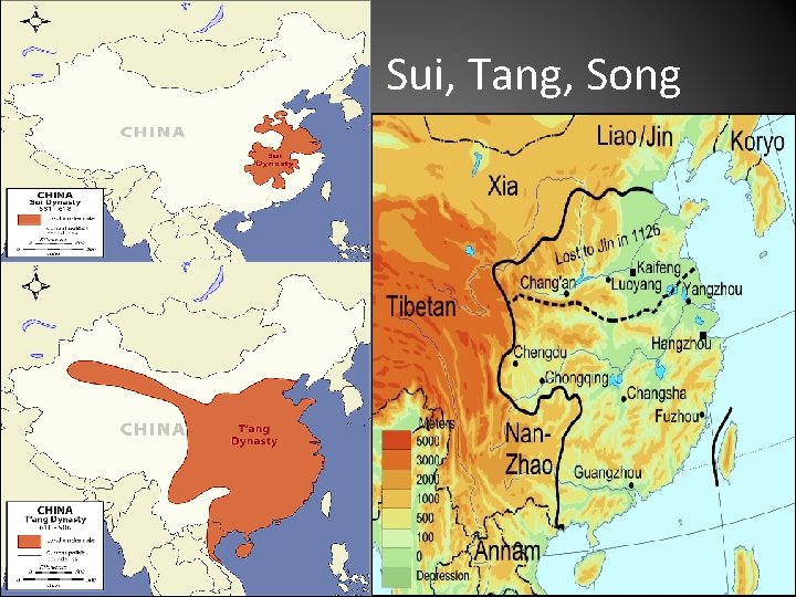 Sui, Tang, Song 