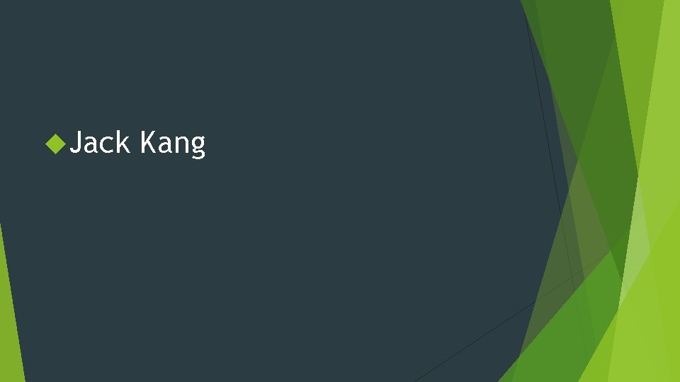  Jack Kang 