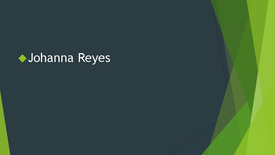  Johanna Reyes 