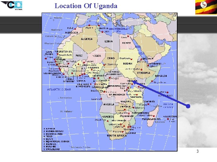 Location Of Uganda 3 