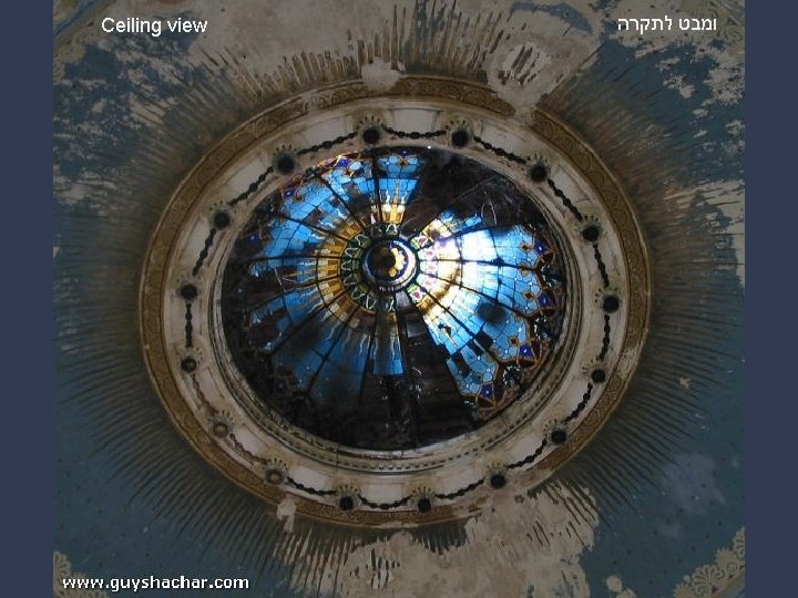 Ceiling view ומבט לתקרה 