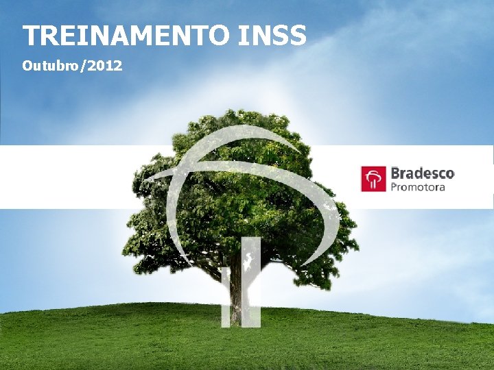 TREINAMENTO INSS Outubro/2012 