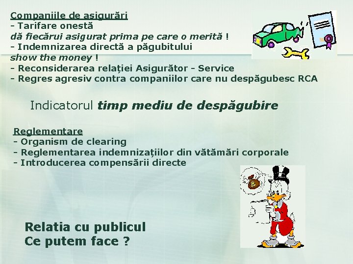 Companiile de asigurări - Tarifare onestă dă fiecărui asigurat prima pe care o merită