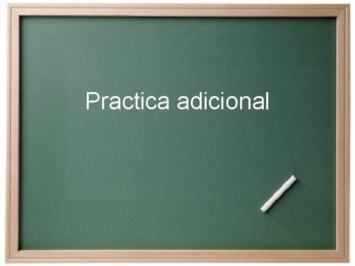 Practica adicional 