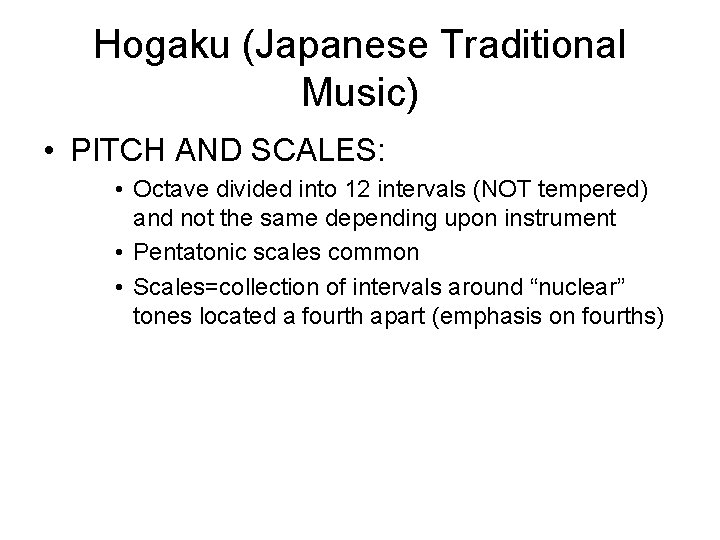Music of Japan Overview RegionEast Asia Consists of