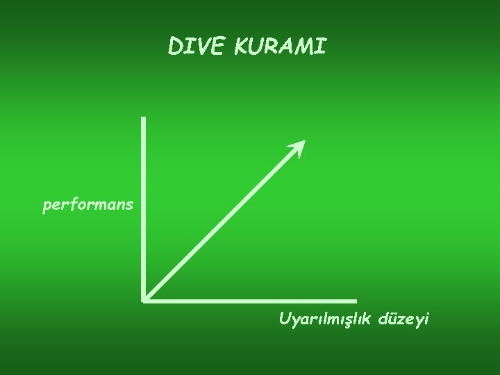 DIVE KURAMI performans Uyarılmışlık düzeyi 