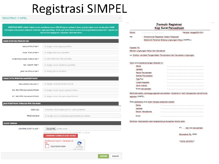 Registrasi SIMPEL 