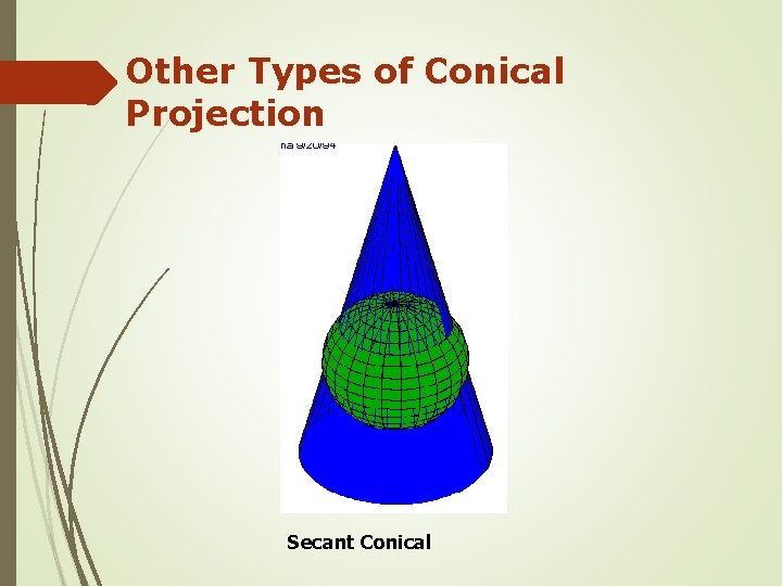 Other Types of Conical Projection Secant Conical 