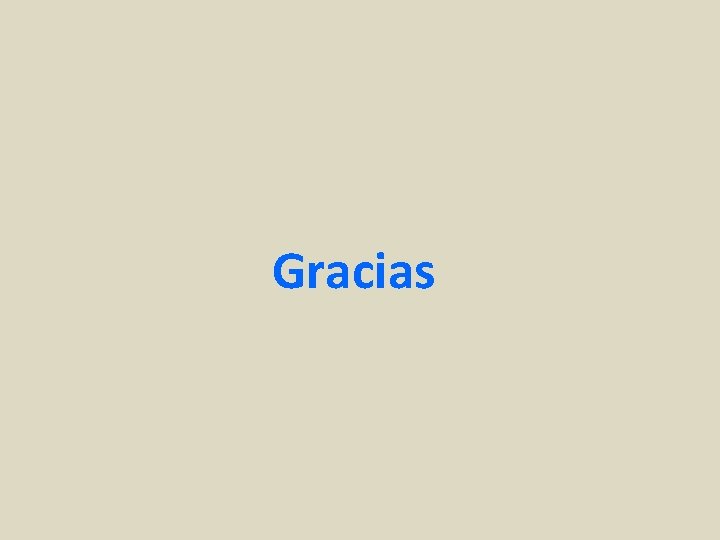 Gracias 